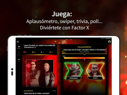 Factor X España android App screenshot 1