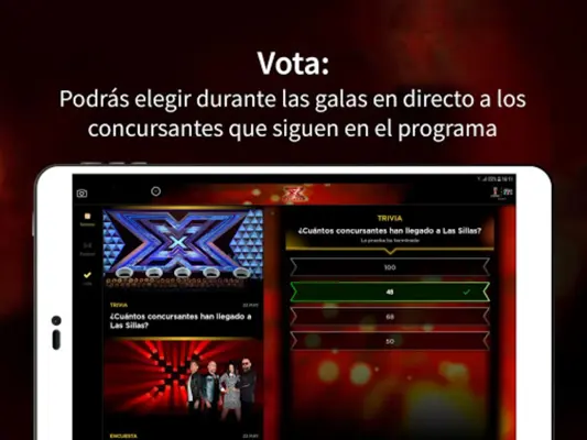 Factor X España android App screenshot 2